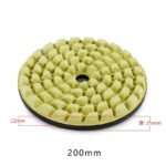 8-inch marble diamond grinding disc polishing pad resin bonded diamond grinding disc (500#-2000#) - 图片 2