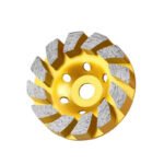 4-inch concrete turbine diamond grinding cup wheel, 12-tooth heavy-duty angle grinder wheel - 图片 6
