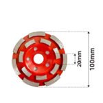 4 inch Diamond concrete grinding wheel for polishing and cleaning stone and concrete surfaces. - 图片 3