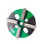 Diamond flooring round grinding blocks, 12 holes, 8-10 teeth, square shape, for concrete grinding and polishing (16#-120#). - 图片 4
