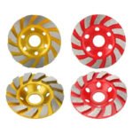 4-inch concrete turbine diamond grinding cup wheel, 12-tooth heavy-duty angle grinder wheel - 图片 4