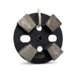 Diamond Great Wall Grinding Block Floor Renovation (16#-120#) with Five Holes and Four Teeth - 图片 6