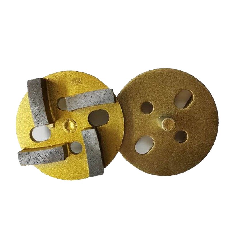 5 Diamond Great Wall Grinding Block Floor Renovation (16#-120#) with Five Holes and Four Teeth - 图片 1