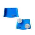 HTC Diamond Flooring Round Grinding Blocks, 2 Holes, 2 Teeth, Square Shape, Concrete Grinding and Polishing（16#-120#） - 图片 5