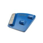 Diamond Flooring Fan-Shaped Grinding Blocks, 2-Hole, 1-Tooth Square Type, Concrete Grinding and Polishing - 图片 2