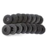 6-Inch Antique Silicon Carbide Brush for Granite & Marble Texturing (Antique Finish Brush) — Grits #46–#320 - 图片 2
