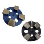 Diamond Great Wall Grinding Block Floor Renovation (16#-120#) with Five Holes and Four Teeth